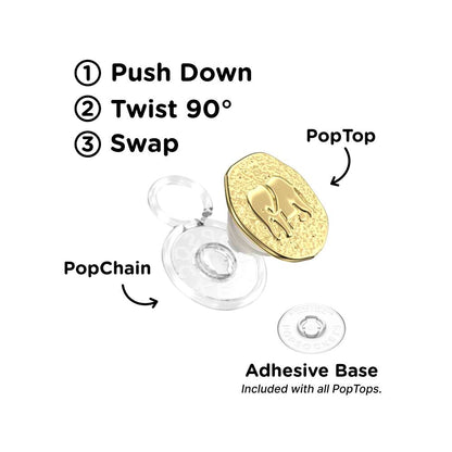 Enamel Elephant Token — PopTop - US 73063