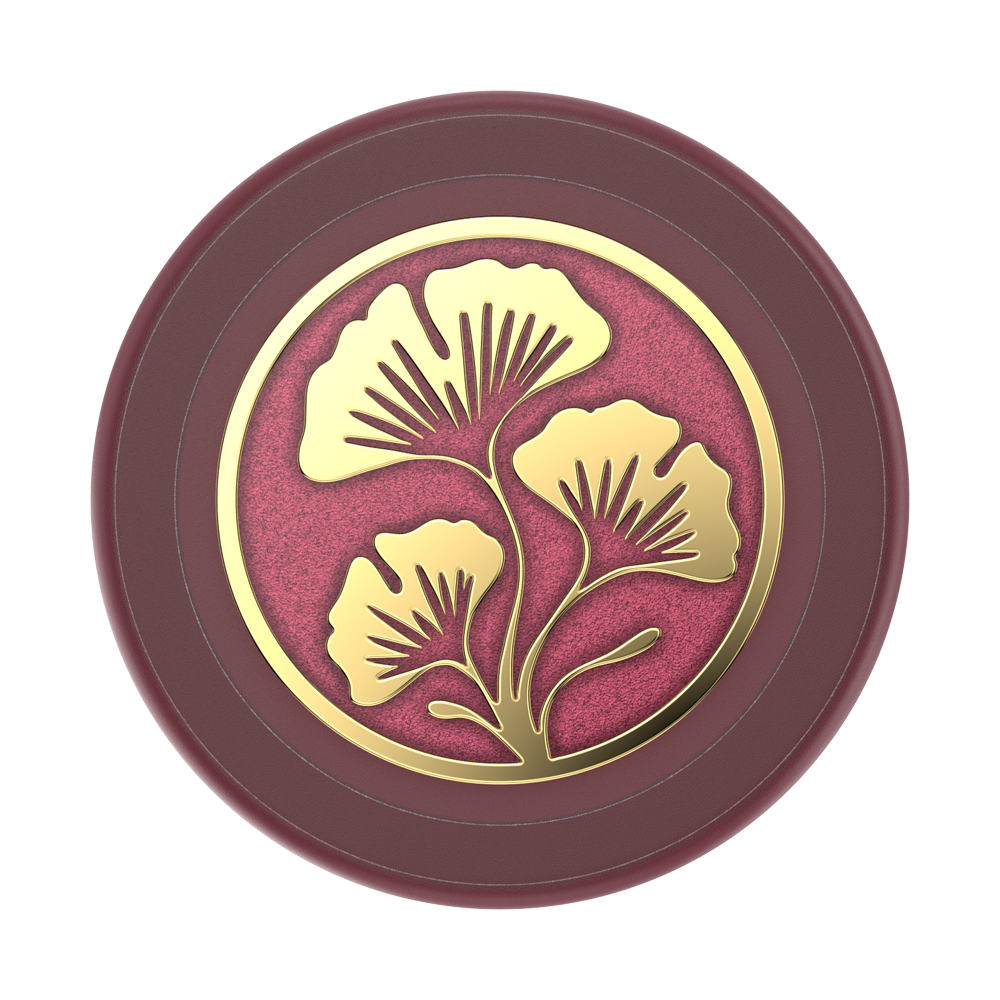 Enamel Ginkgo Oxblood — MagSafe PopGrip - US 34043