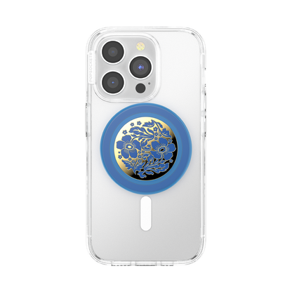 Enamel Lace Blue Vermeer — MagSafe PopGrip - US 04166