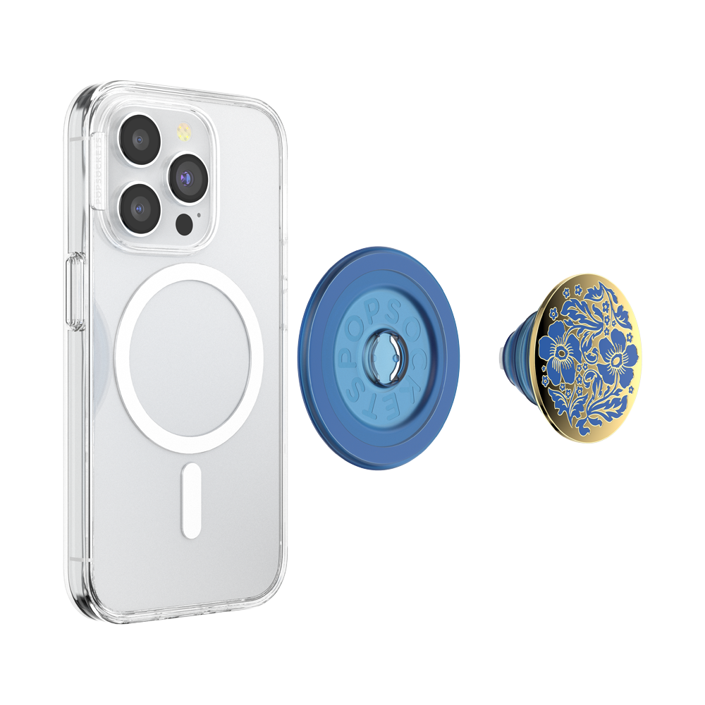 Enamel Lace Blue Vermeer — MagSafe PopGrip - US 04166