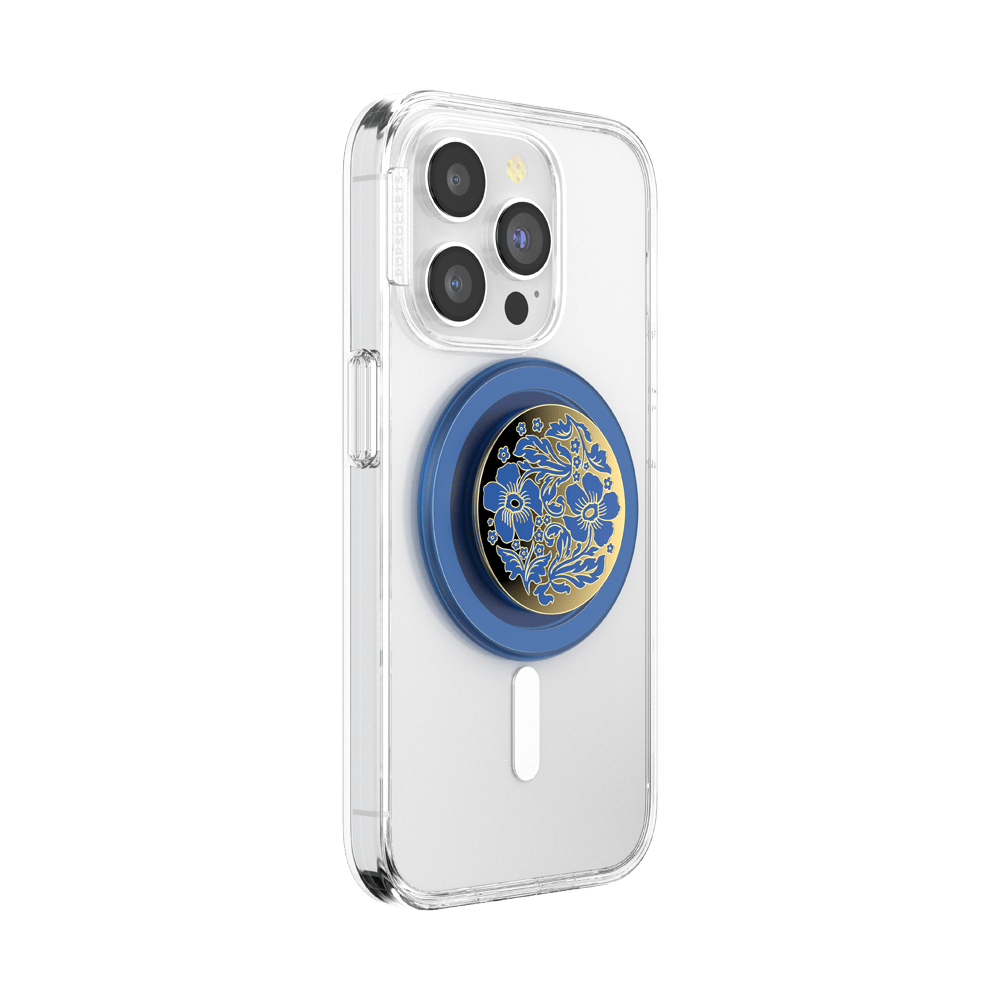 Enamel Lace Blue Vermeer — MagSafe PopGrip - US 04166