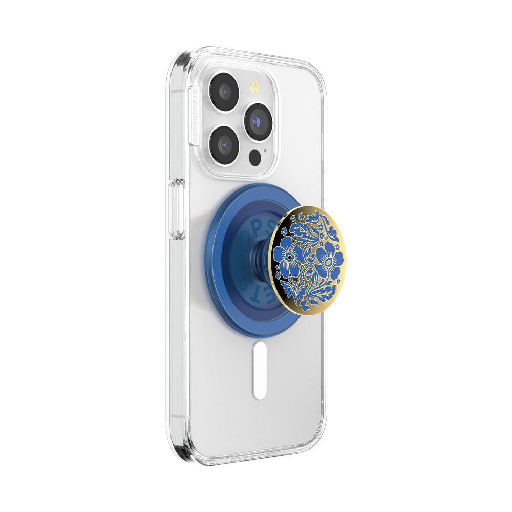 Enamel Lace Blue Vermeer — MagSafe PopGrip - US 73068