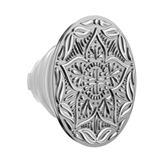Enamel Silver Mandala — PopTop - US 62794