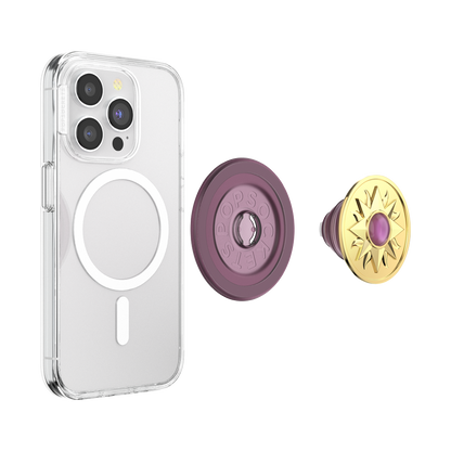 Enamel Sun Jewel Mauve — MagSafe PopGrip - US 32865