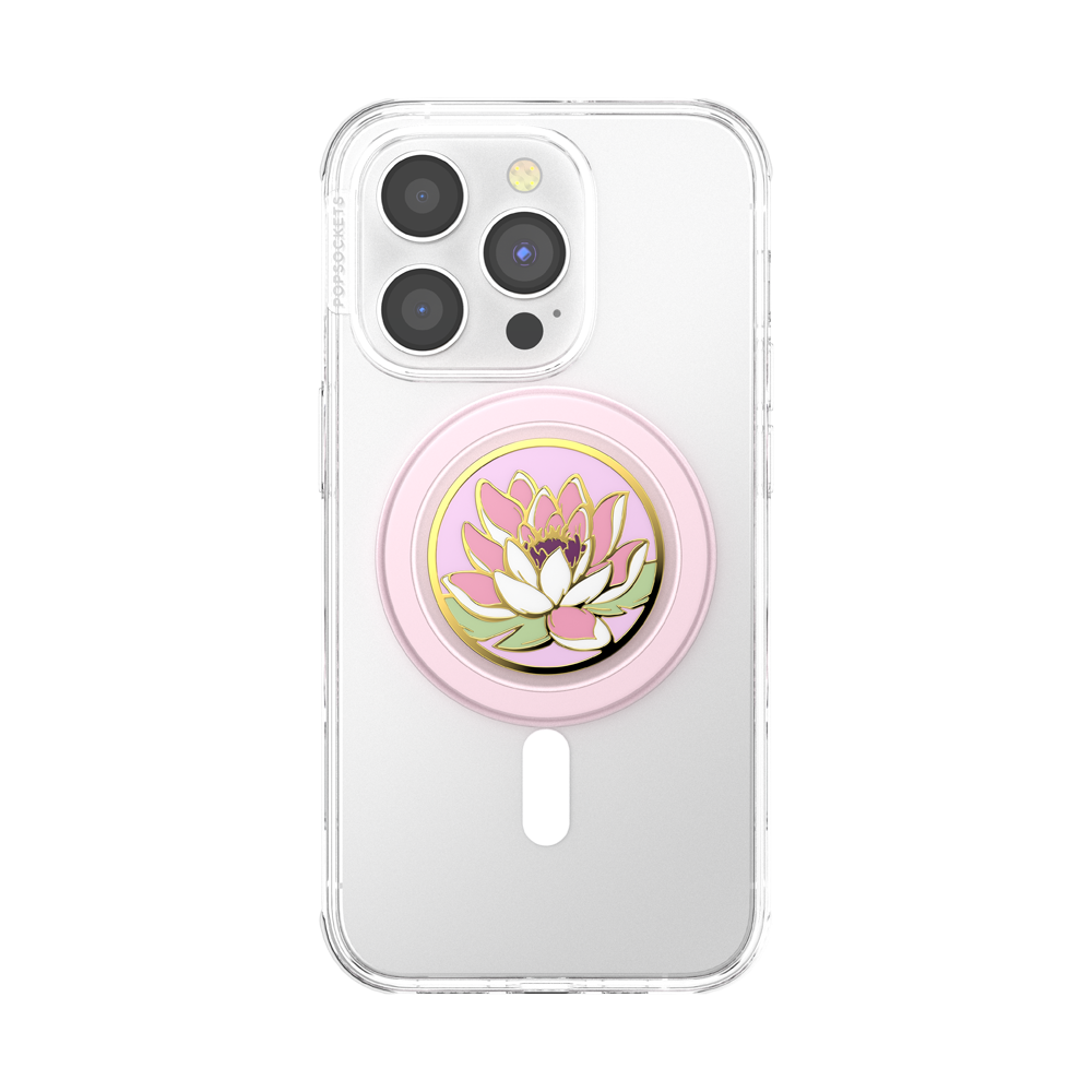 Enamel Water Lily — MagSafe PopGrip - US 08315