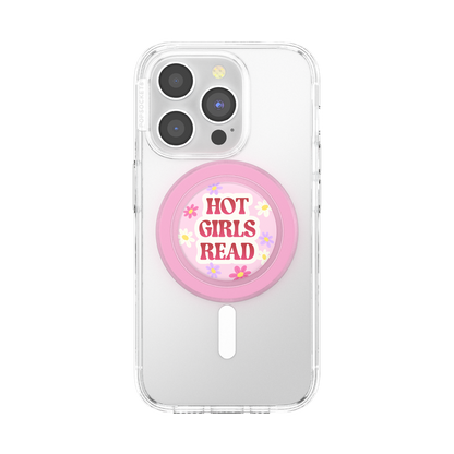 Hot Girls Read Pink — MagSafe PopGrip - US 36765