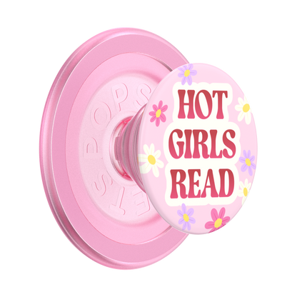 Hot Girls Read Pink — MagSafe PopGrip - US 36765