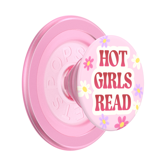 Hot Girls Read Pink — MagSafe PopGrip - US 36765