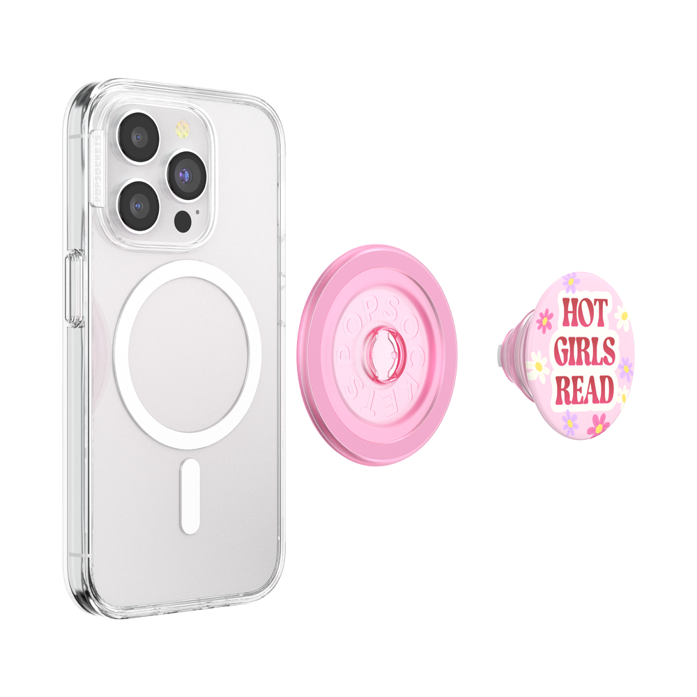 Hot Girls Read Pink — MagSafe PopGrip - US 32152