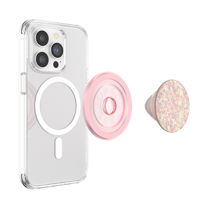 Iridescent Confetti Rose — MagSafe PopGrip - US 02481