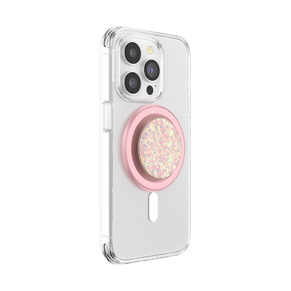 Iridescent Confetti Rose — MagSafe PopGrip - US 31651