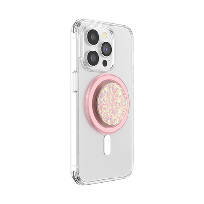 Iridescent Confetti Rose — MagSafe PopGrip - US 18763