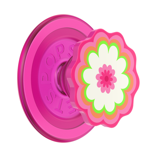 Molded Flower Kaleidoscope Pink — MagSafe PopGrip - US 72861