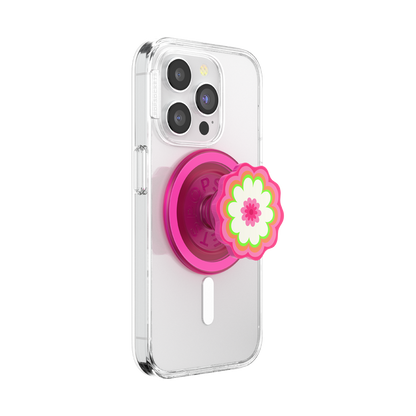 Molded Flower Kaleidoscope Pink — MagSafe PopGrip - US 30605
