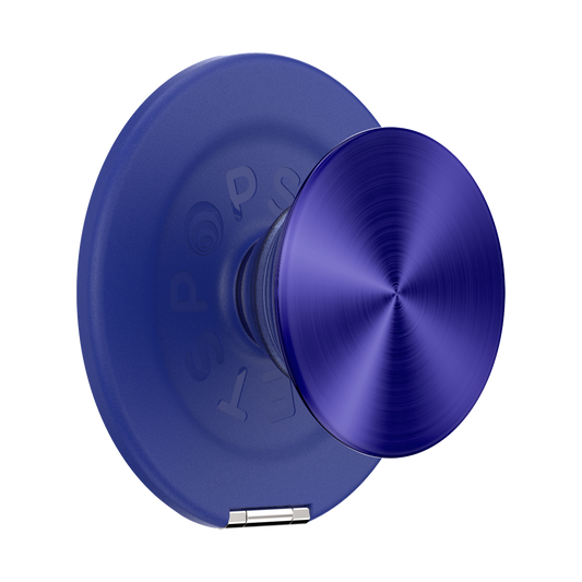 Aluminum Radial French Navy —  MagSafe Kick-Out Grip & Stand - US 14941