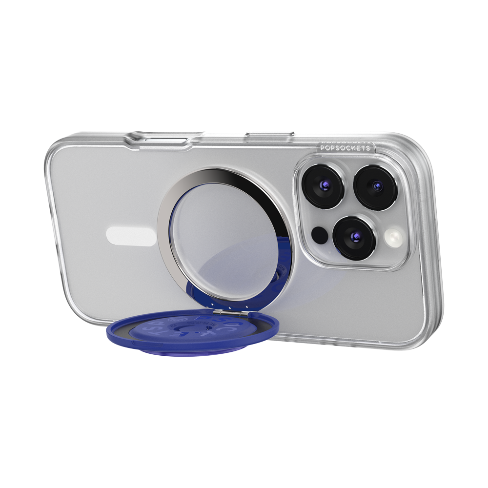 Aluminum Radial French Navy —  MagSafe Kick-Out Grip & Stand - US 14941