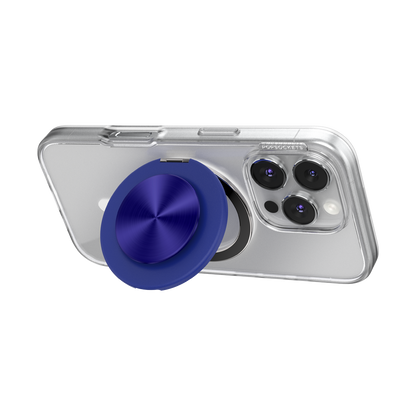 Aluminum Radial French Navy —  MagSafe Kick-Out Grip & Stand - US 97468
