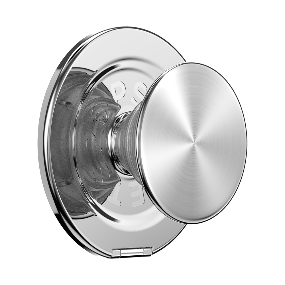 Aluminum Radial Silver —  MagSafe Kick-Out Grip & Stand - US 82304
