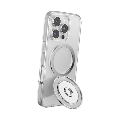 Aluminum Radial Silver —  MagSafe Kick-Out Grip & Stand - US 30941