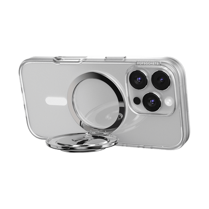 Aluminum Radial Silver —  MagSafe Kick-Out Grip & Stand - US 82304