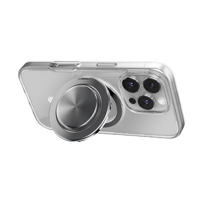 Aluminum Radial Silver —  MagSafe Kick-Out Grip & Stand - US 53269