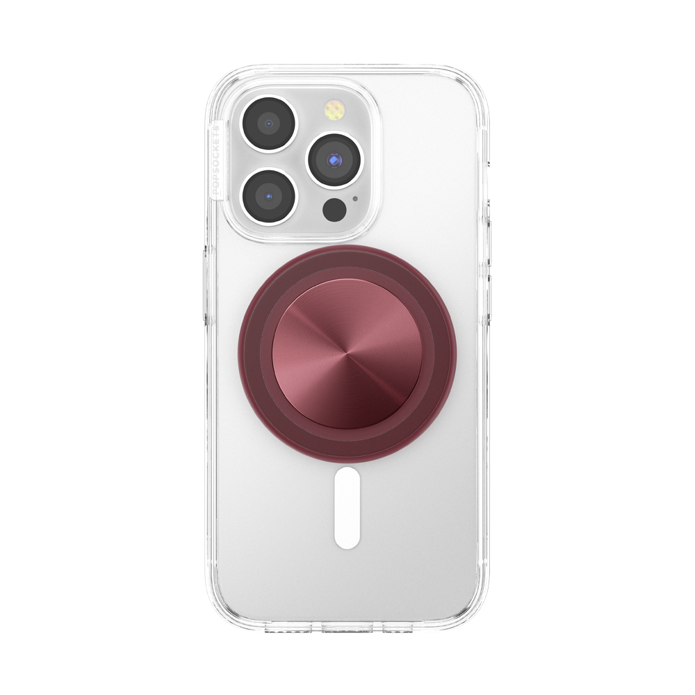 Aluminum Radial Oxblood — MagSafe PopGrip - US 09244