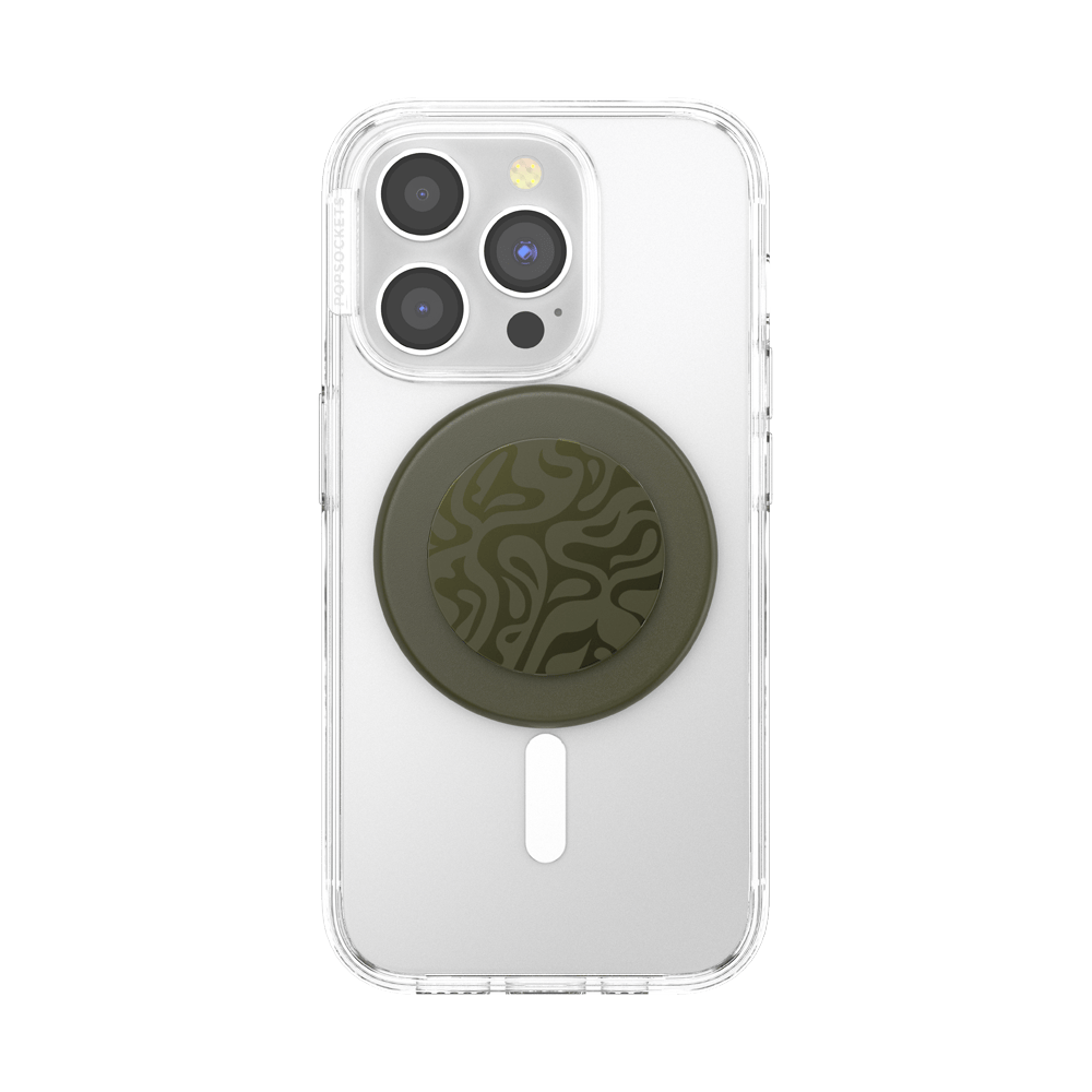 Aluminum Swirl — MagSafe PopGrip - US 99324
