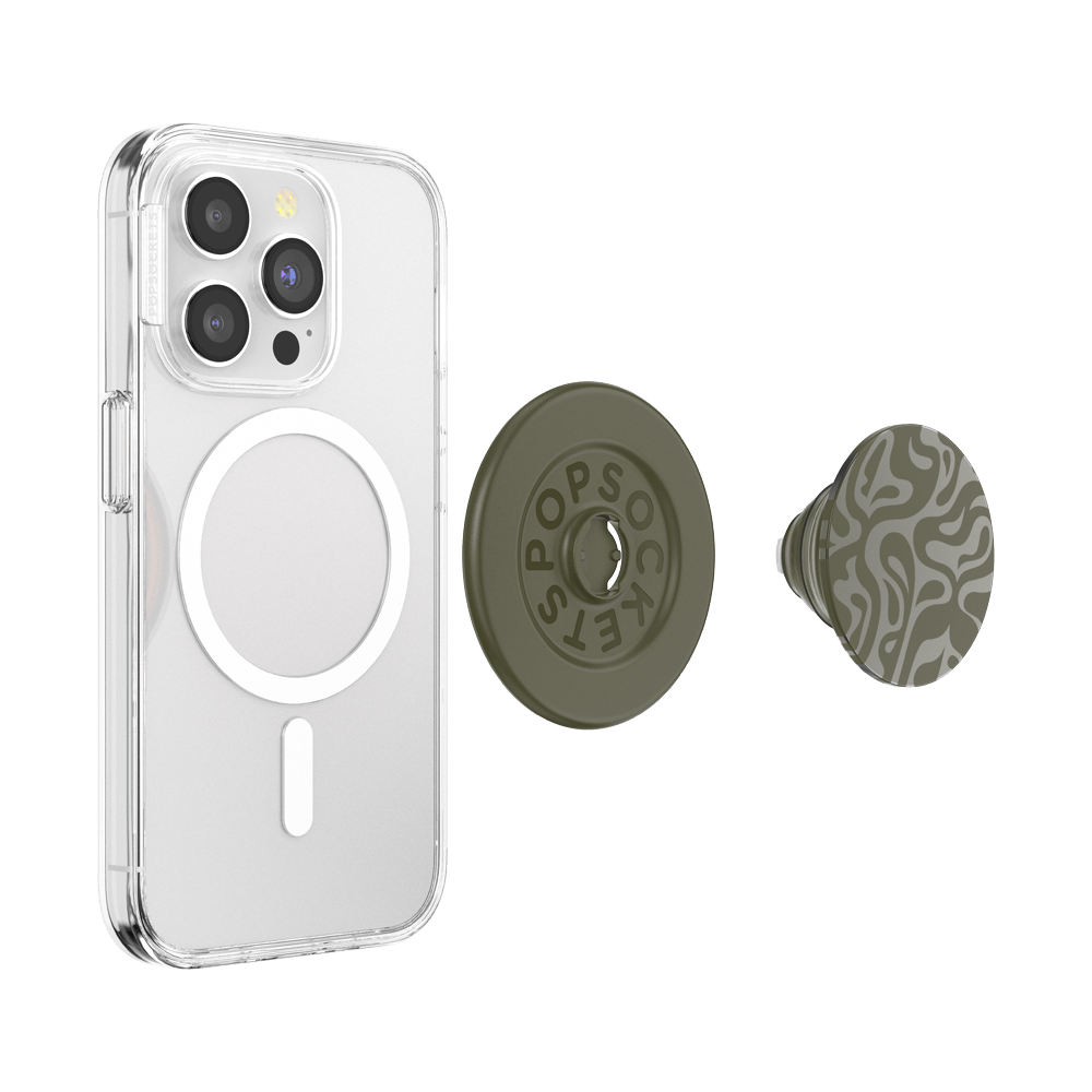 Aluminum Swirl — MagSafe PopGrip - US 03190