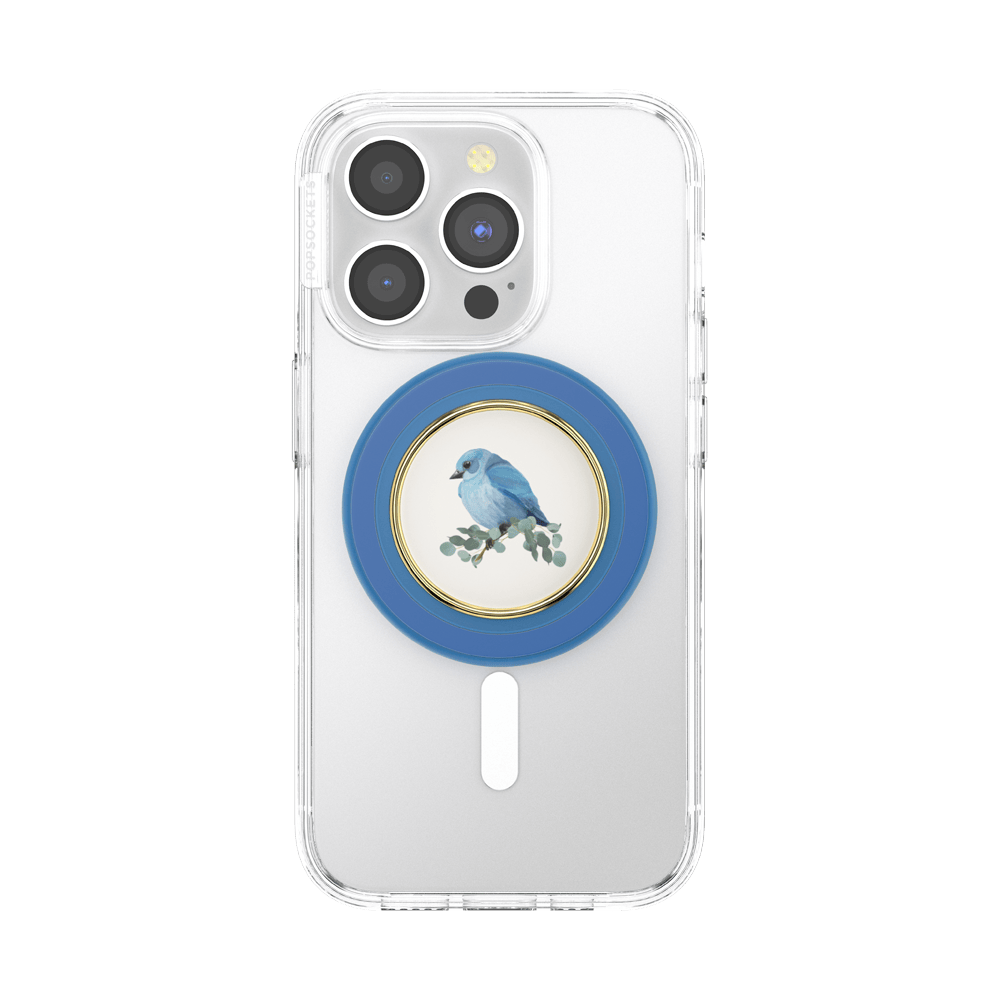 Enamel Blue Bird — MagSafe PopGrip - US 23442
