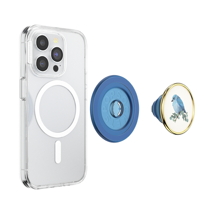 Enamel Blue Bird — MagSafe PopGrip - US 07801