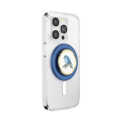 Enamel Blue Bird — MagSafe PopGrip - US 91428