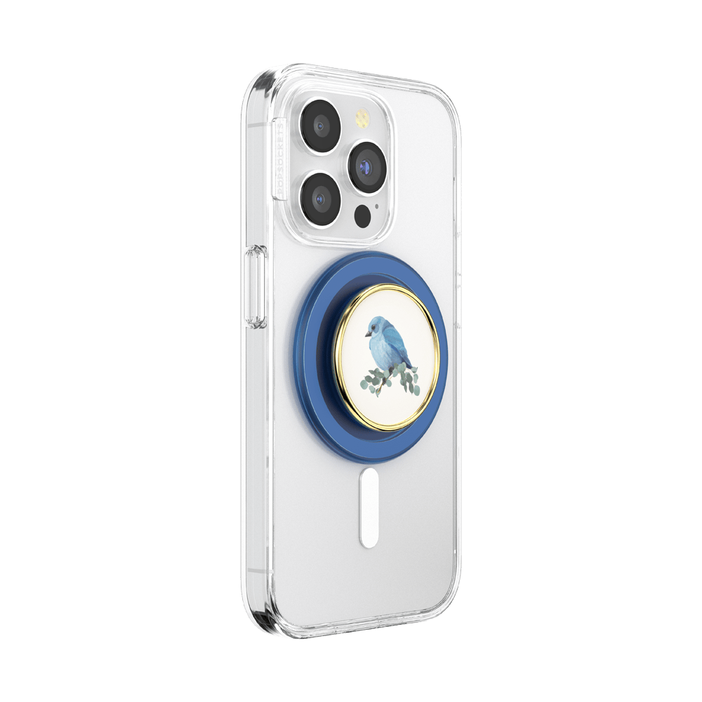 Enamel Blue Bird — MagSafe PopGrip - US 90081