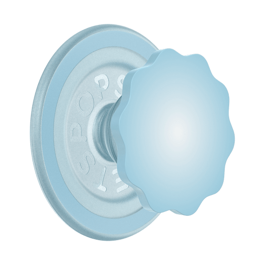 Molded Flower Blue Sigh — MagSafe PopGrip - US 52109