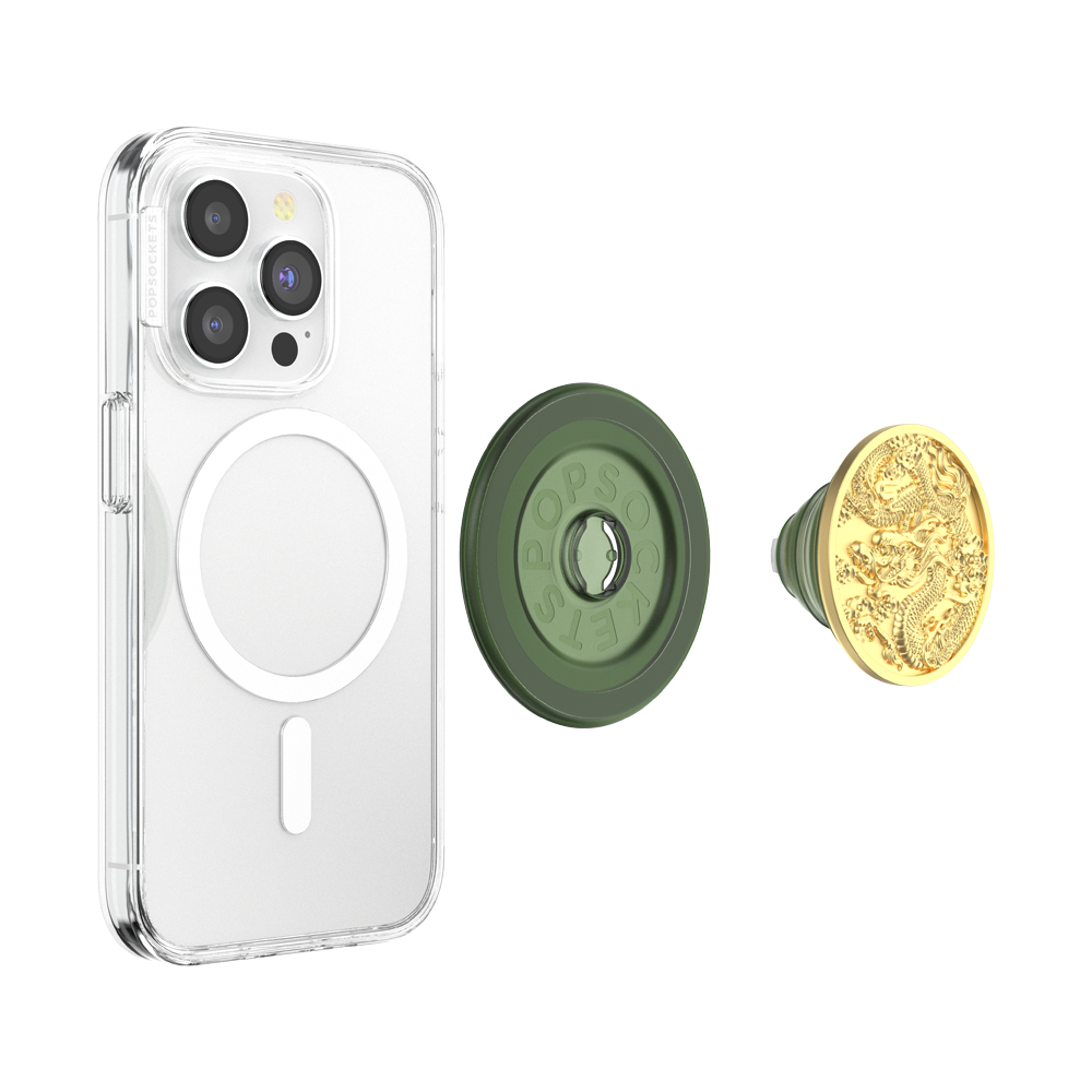 Enamel Dragon — MagSafe PopGrip - US 66423