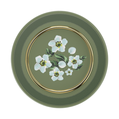 Enamel Floral Relief — MagSafe PopGrip - US 51770