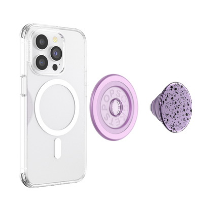 Aluminum Sugar Plum Speckle — MagSafe PopGrip - US 35866