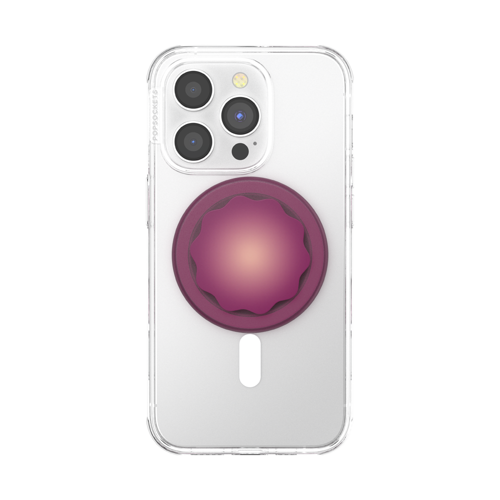 Molded Flower Red Wine — MagSafe PopGrip - US 33161