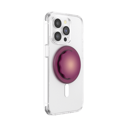 Molded Flower Red Wine — MagSafe PopGrip - US 33161