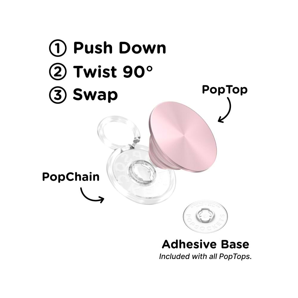 Aluminum Dusty Rose — PopTop - US 14711