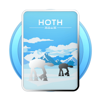 Enamel Welcome To Hoth — MagSafe PopGrip - US 09865