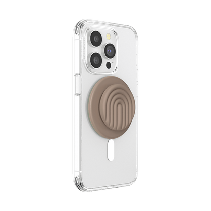 PopOut Latte Curves — MagSafe PopGrip - US 75425