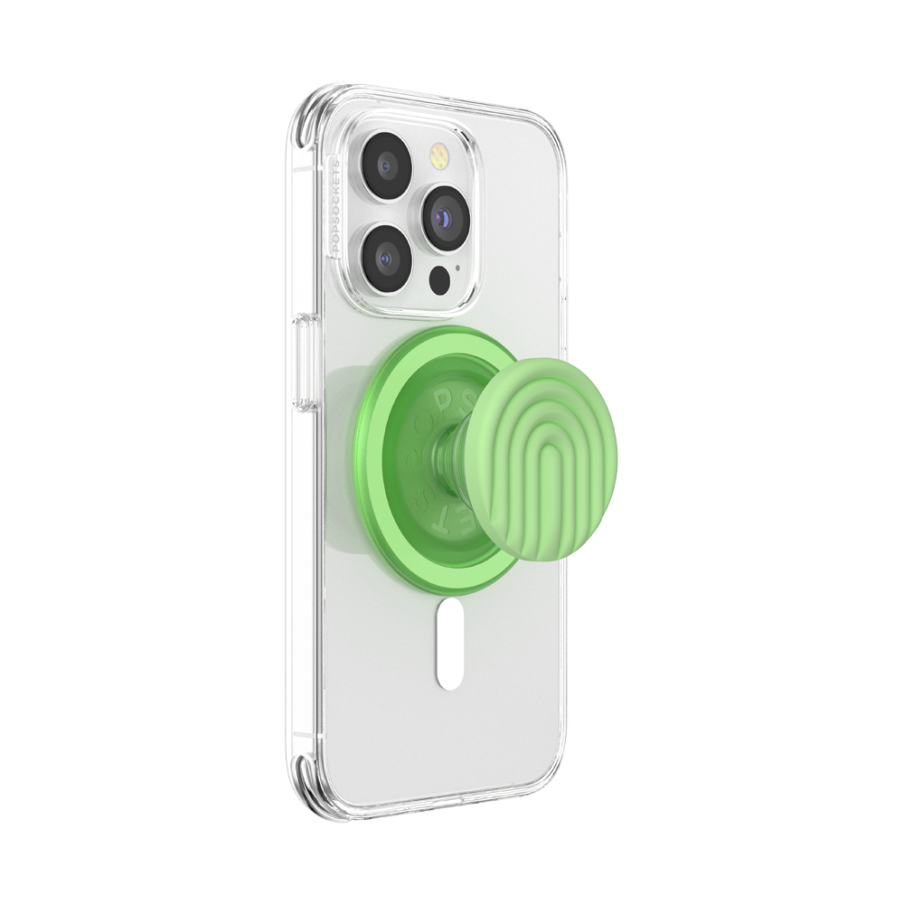 PopOut Curves Matcha Dew — MagSafe PopGrip - US 23208