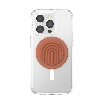 PopOut Terracotta Curves — MagSafe PopGrip - US 63643