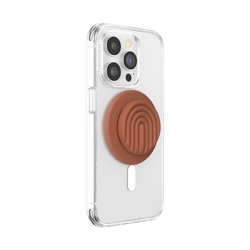 PopOut Terracotta Curves — MagSafe PopGrip - US 63643