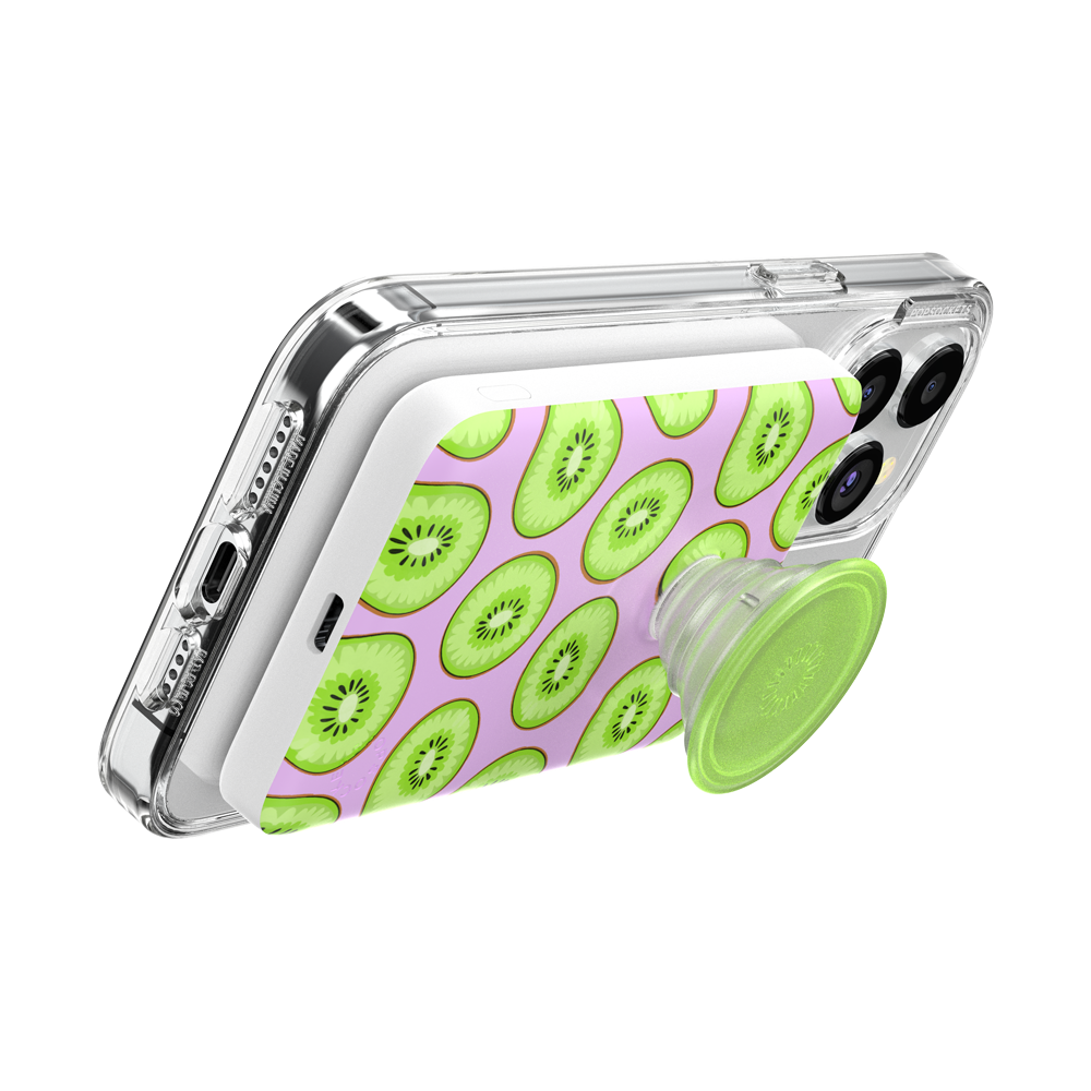 Kiwi Slice Lilac — MagSafe PowerPack - US 14989
