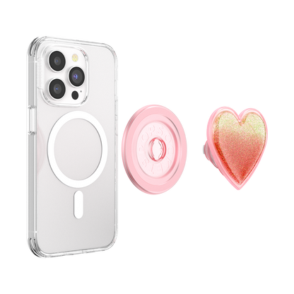 Squishy Tidepool Heart Pinky — MagSafe PopGrip - US 55041
