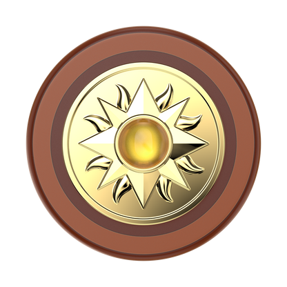 Enamel Sun Jewel Amber — MagSafe PopGrip - US 17771