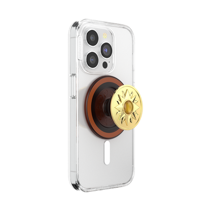 Enamel Sun Jewel Amber — MagSafe PopGrip - US 27827