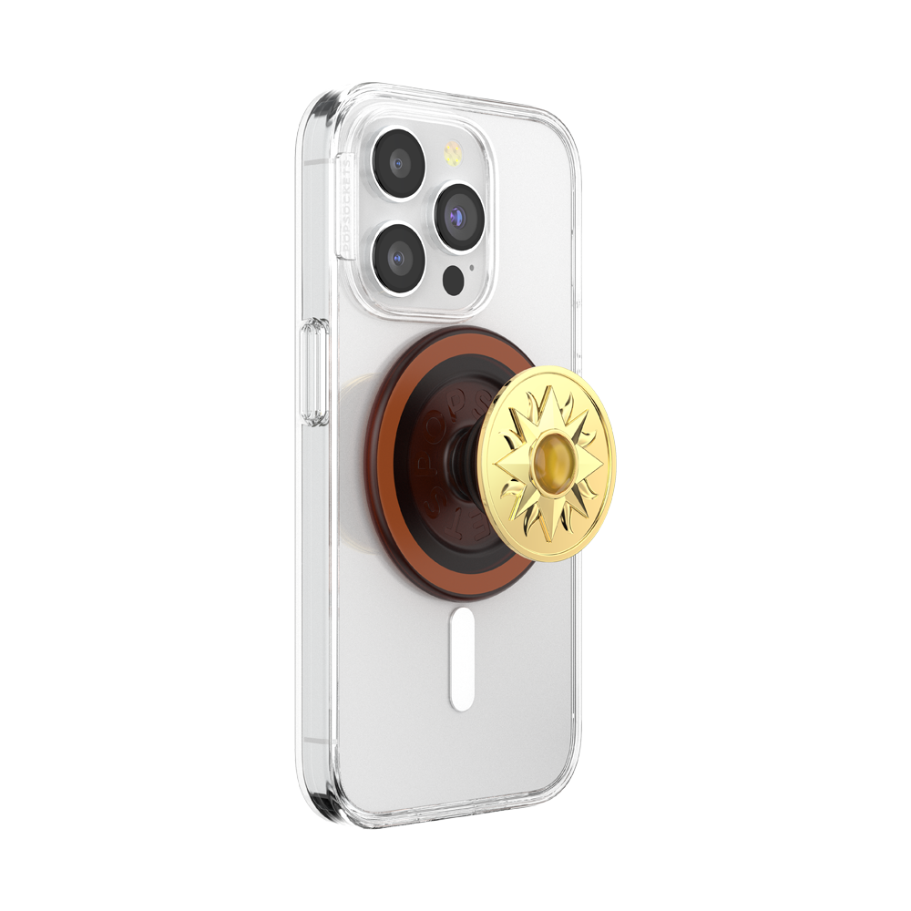 Enamel Sun Jewel Amber — MagSafe PopGrip - US 61451