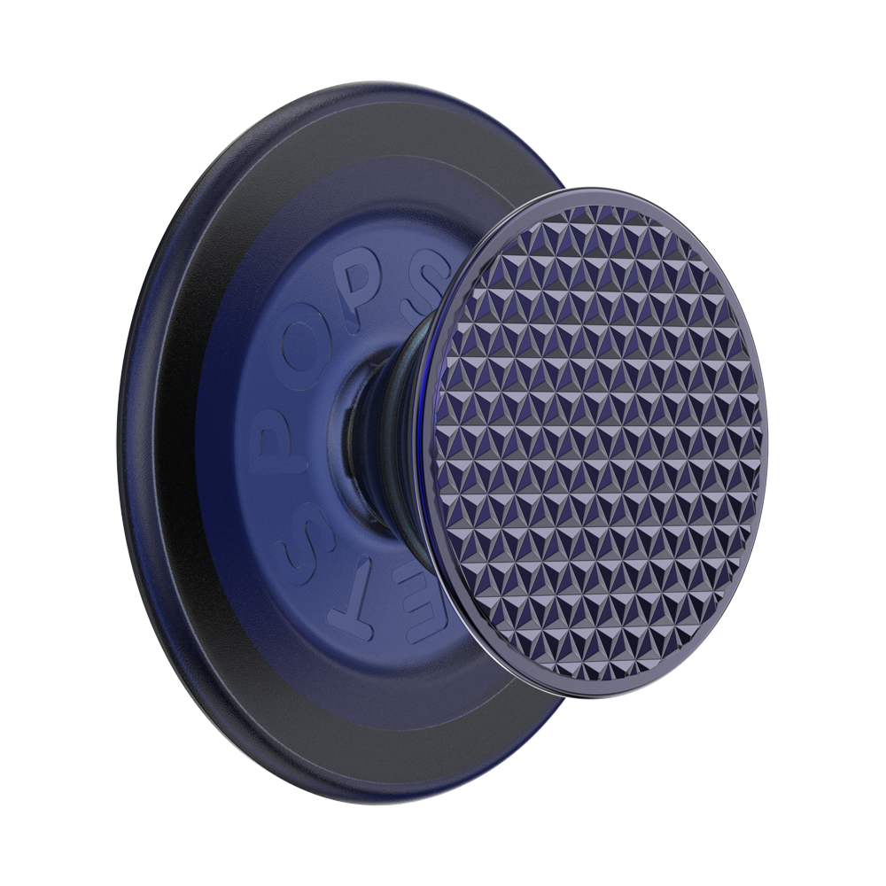 Triangle Knurl French Navy — MagSafe PopGrip - US 45038